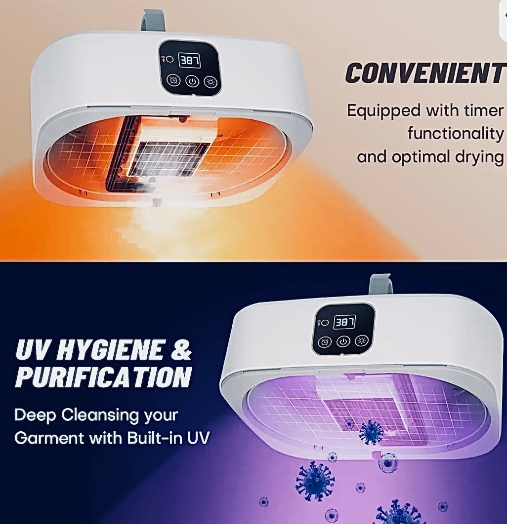 Portable UV Clothes Sterilizer & Dryer Box – Foldable Garment Sanitiz
