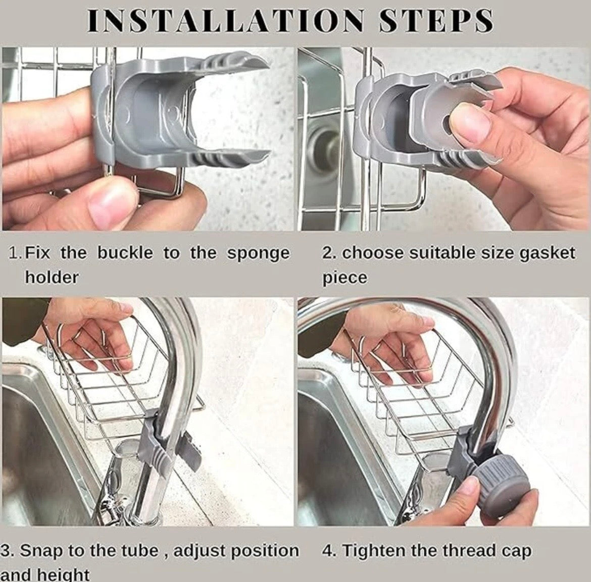 Keep Your Sink Clean & Organized Instantly